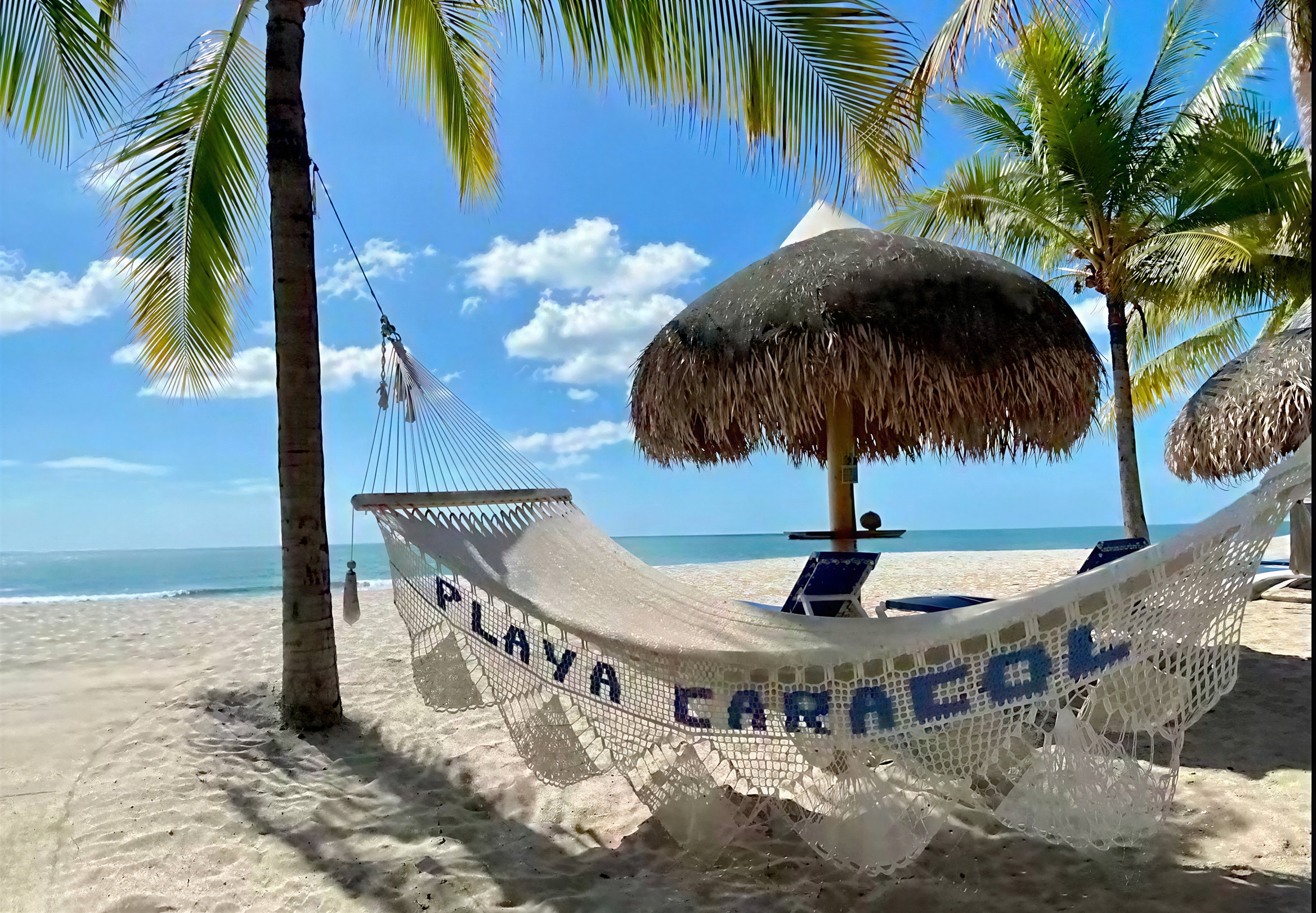 Playa Caracol frente al mar